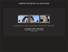 Tablet Screenshot of gimenezsoldevilla.com